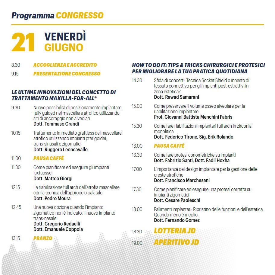 Congresso Implantologia 2024a | Odontoiatria Italia