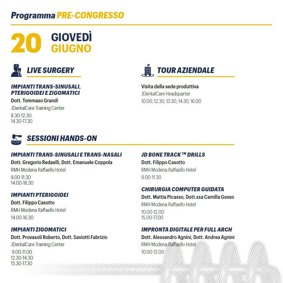 Congresso Implantologia 2024 | Odontoiatria Italia